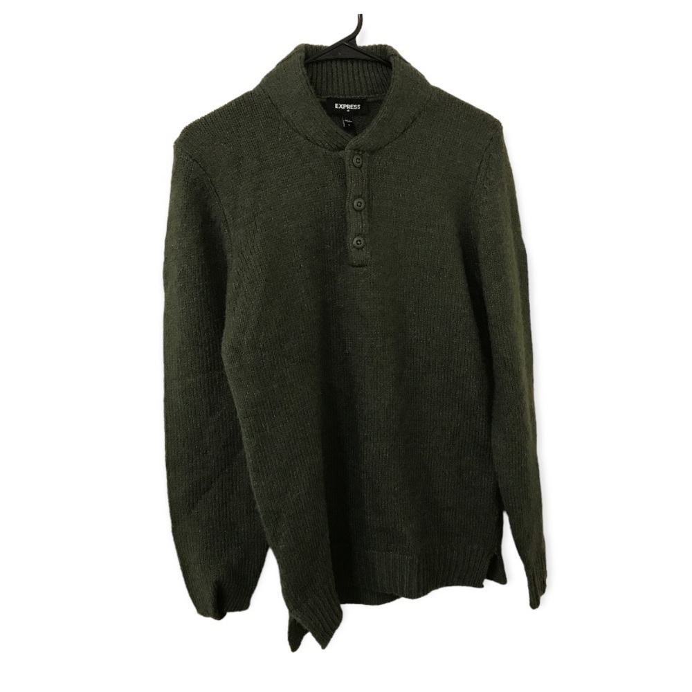 *New*  express olive green knit sweater